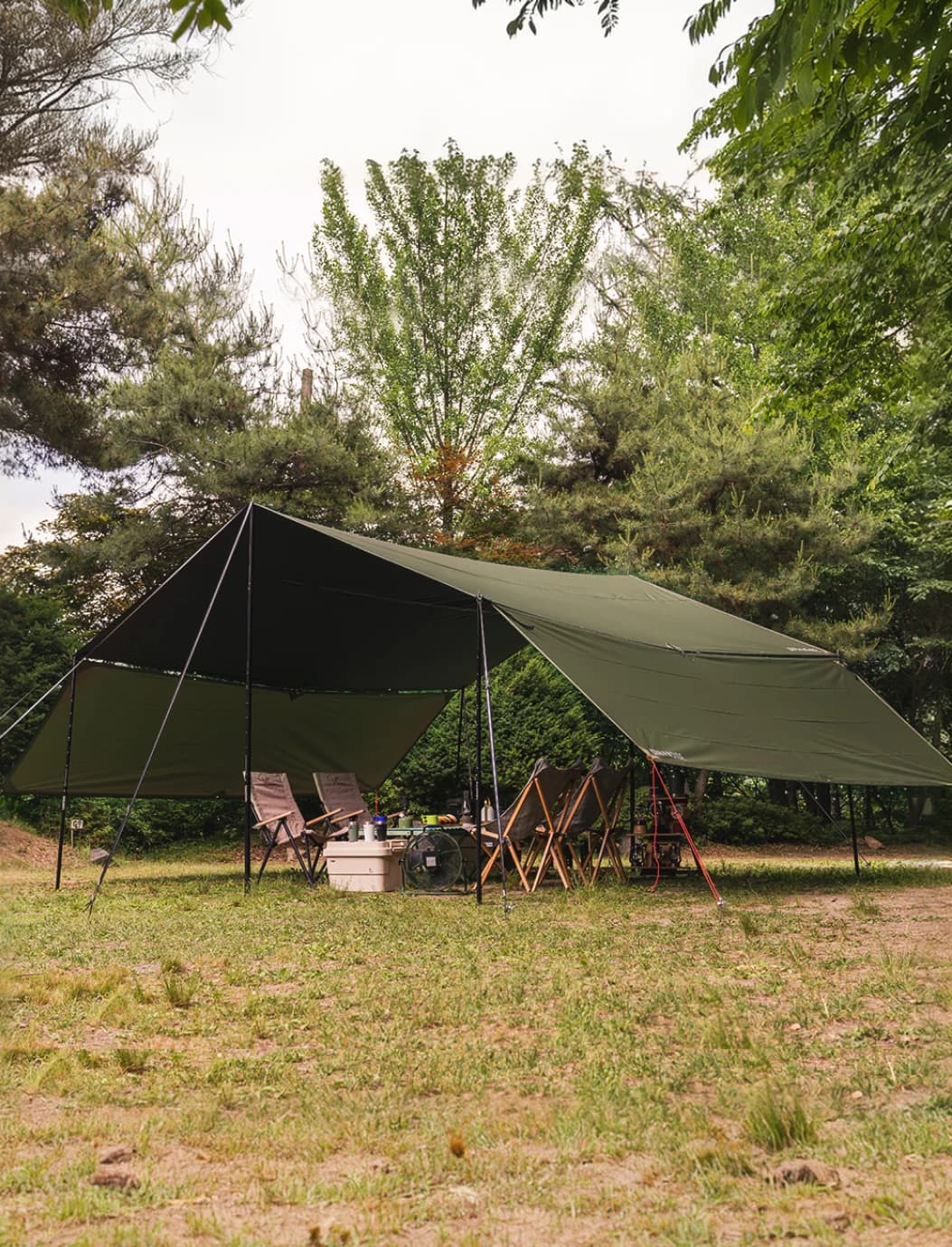 어반사이드 Tactical Black Coating 300D Graphene Shield Recta Tarp 타프·쉘터