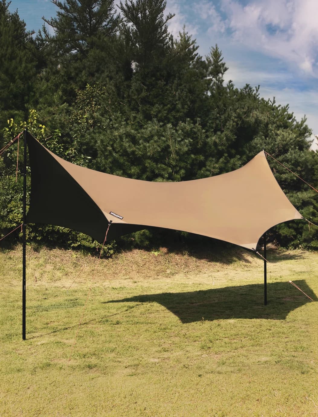 어반사이드 Tactical Airsil 40D Black Coating Graphene Shield Octa Sil Tarp 타프·쉘터
