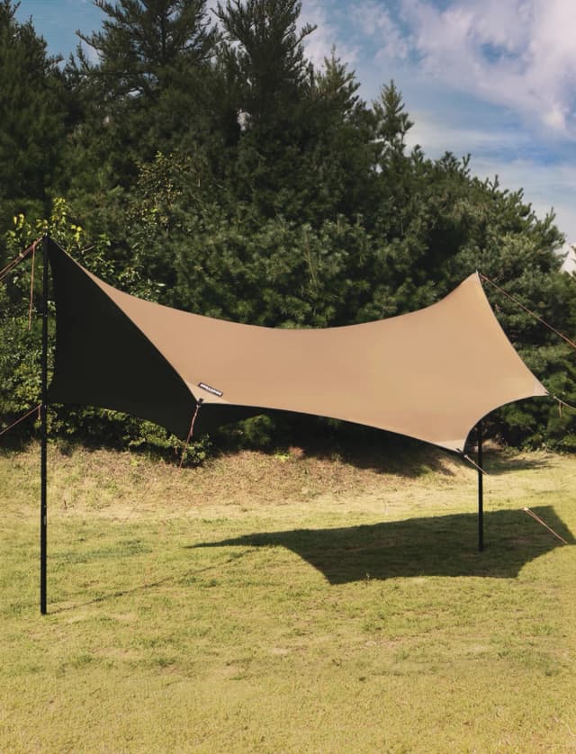 어반사이드 Tactical Airsil 40D Black Coating Graphene Shield Octa Sil Tarp 타프·쉘터