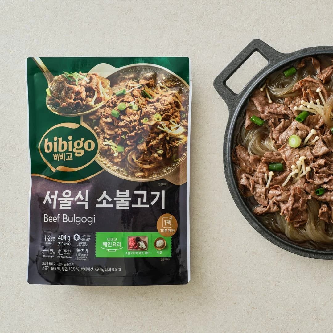 비비고 비비고 서울식 소불고기 404g 밀키트