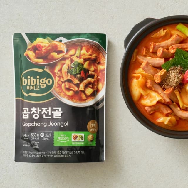 비비고 비비고 곱창전골 550g 밀키트