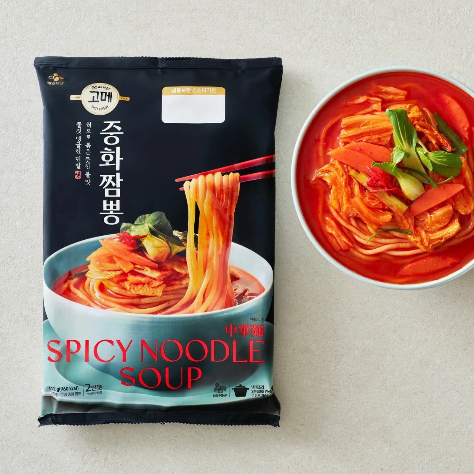 고메 고메 중화짬뽕 652g 밀키트