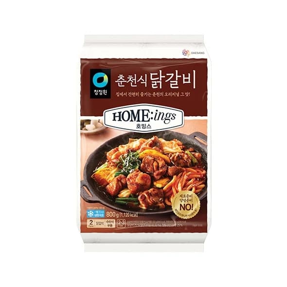 청정원 호밍스 청정원 호밍스 춘천식 닭갈비 800g 밀키트