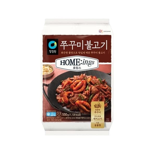 청정원 호밍스 청정원 호밍스 쭈꾸미불고기 550g 밀키트