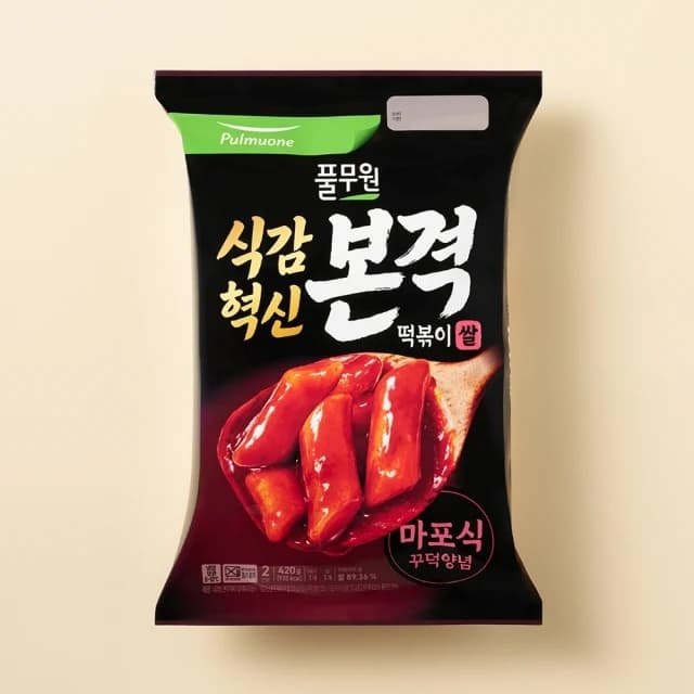 풀무원 식감혁신 본격 떡볶이 쌀떡볶이 마포식 (420g) 밀키트